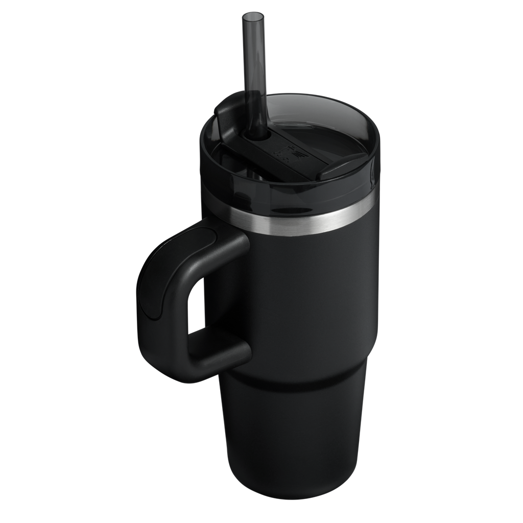Car-Cup Friendly The Quencher H2.O Flowstate Tumbler D069R - Double-Wall Vacuum Insulated Travel Tumbler with Straw Detail