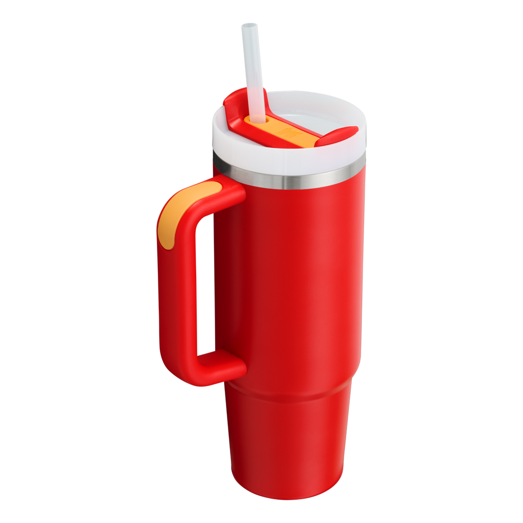 Double-Wall Vacuum The Quencher H2.0 Flowstate Tumbler | Stanley Create D331C - FlowState 3-Position Lid Insulated Travel Mug Detail