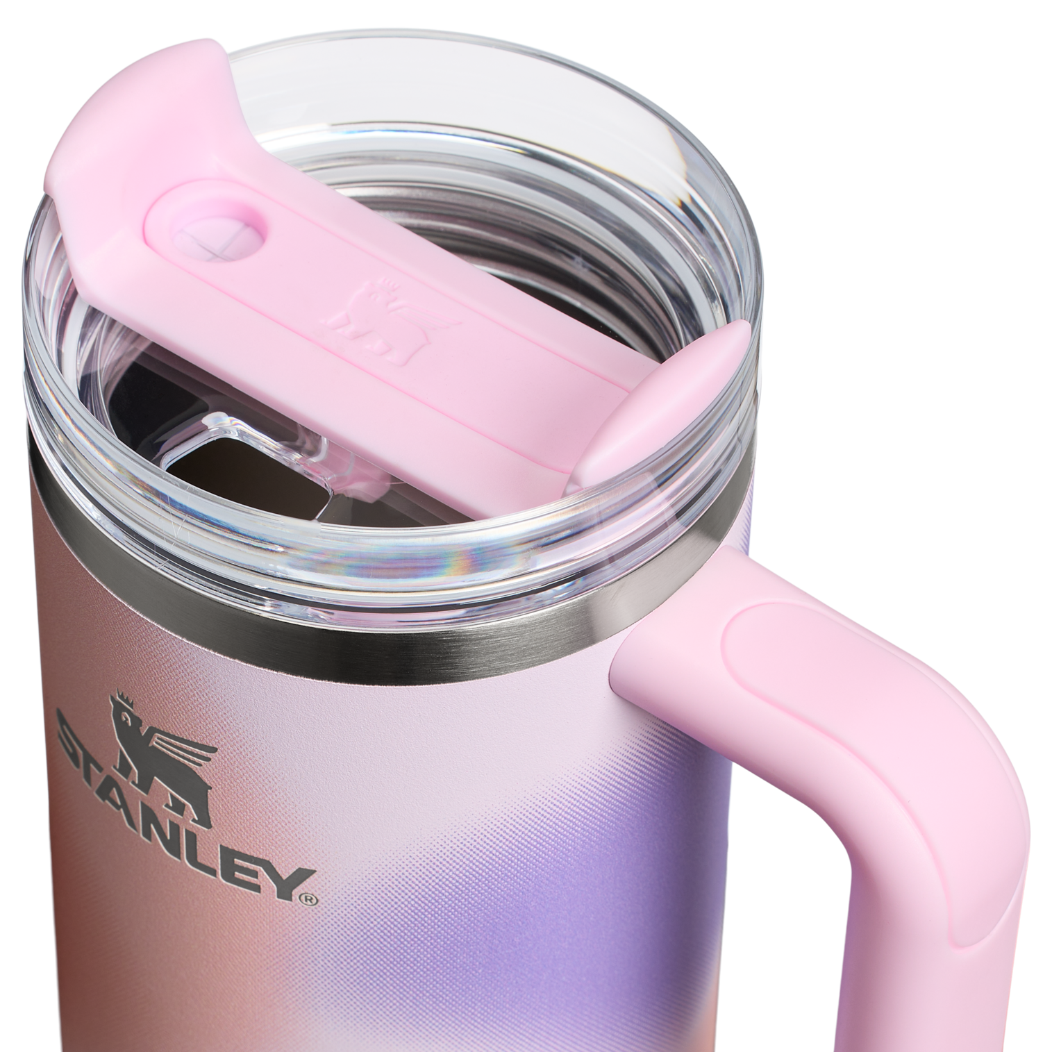 Car-Cup Friendly The Quencher H2.0 Flowstate Tumbler D051L - Premium Stainless Steel Straw Cup for All-Day Hydration Detail