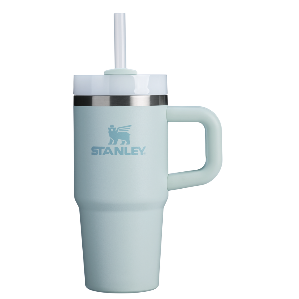 Splash-Resistant FlowState The Quencher H2.O Flowstate Tumbler | Stanley Create D291F - 40oz Large Capacity Car-Cup Friendly Quencher Detail