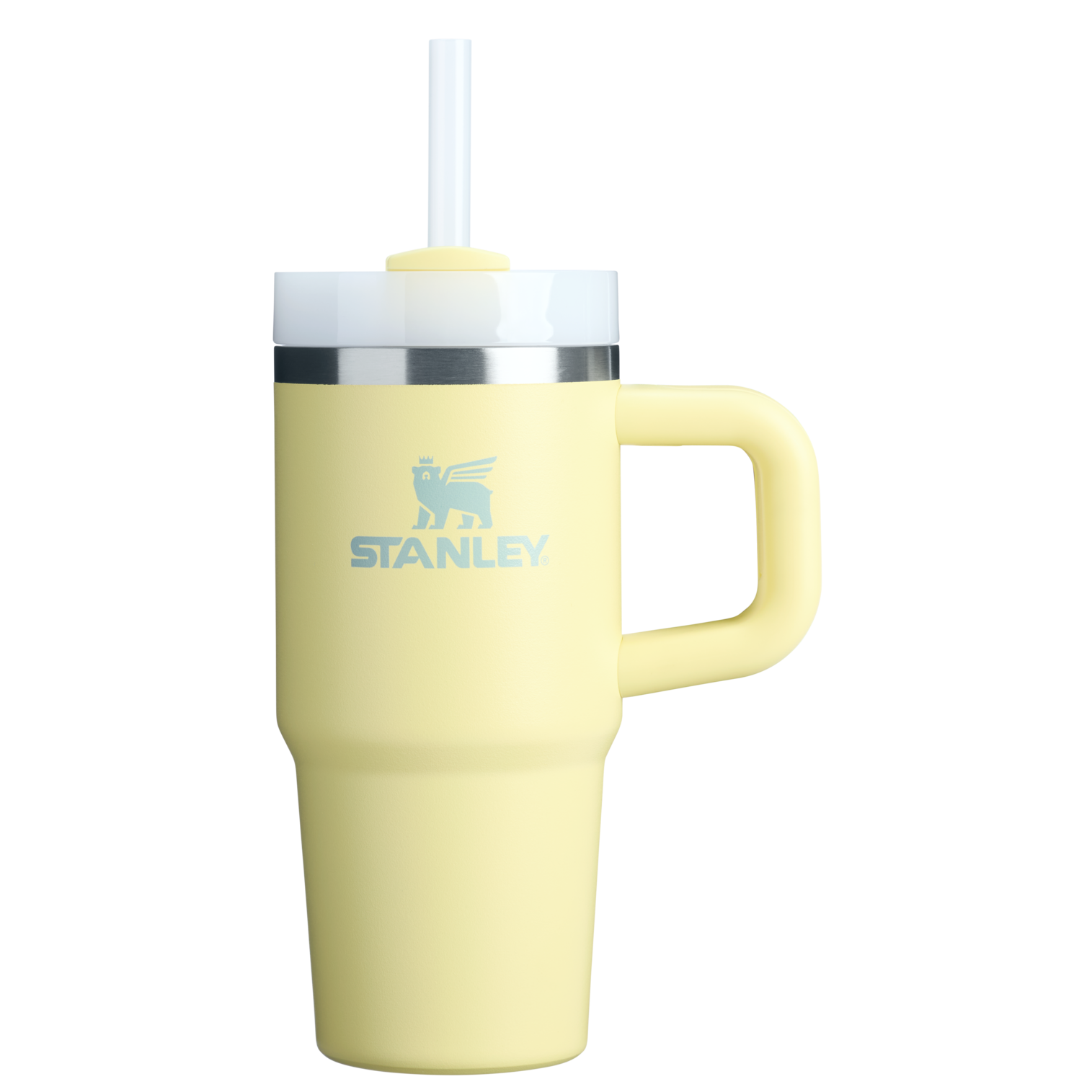 Splash-Resistant FlowState The Quencher H2.O Flowstate Tumbler | Stanley Create D291F - 40oz Large Capacity Car-Cup Friendly Quencher Detail