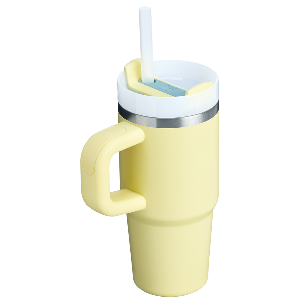 Splash-Resistant FlowState The Quencher H2.O Flowstate Tumbler | Stanley Create D291F - 40oz Large Capacity Car-Cup Friendly Quencher Detail