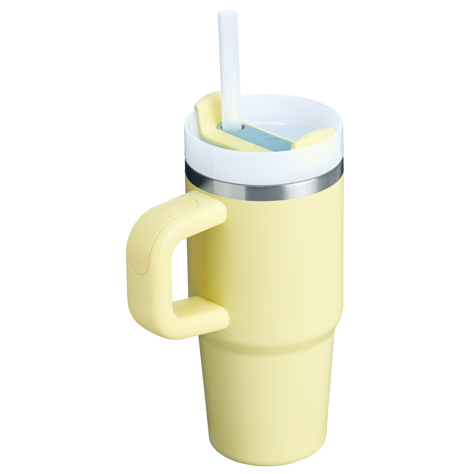 Splash-Resistant FlowState The Quencher H2.O Flowstate Tumbler | Stanley Create D291F - 40oz Large Capacity Car-Cup Friendly Quencher Detail