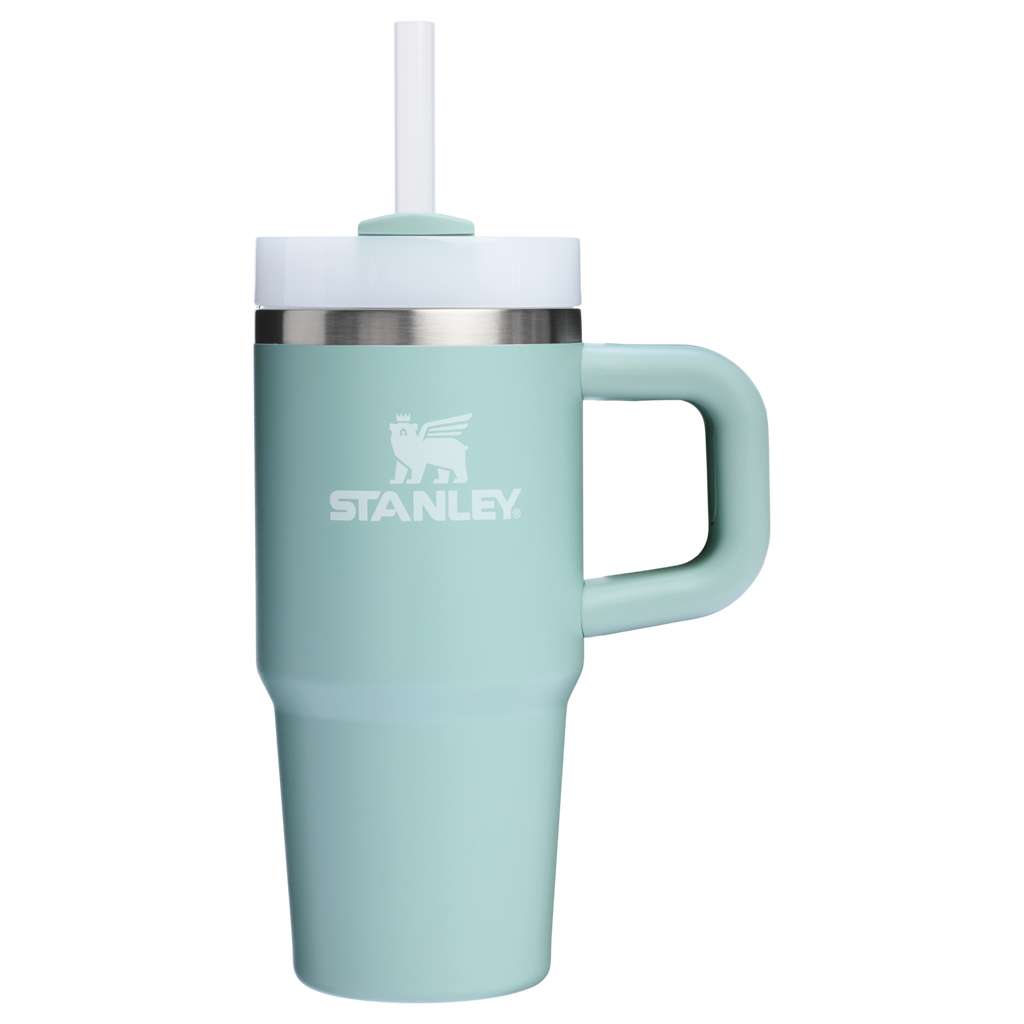 Splash-Resistant FlowState The Quencher H2.O Flowstate Tumbler | Stanley Create D291F - 40oz Large Capacity Car-Cup Friendly Quencher Detail