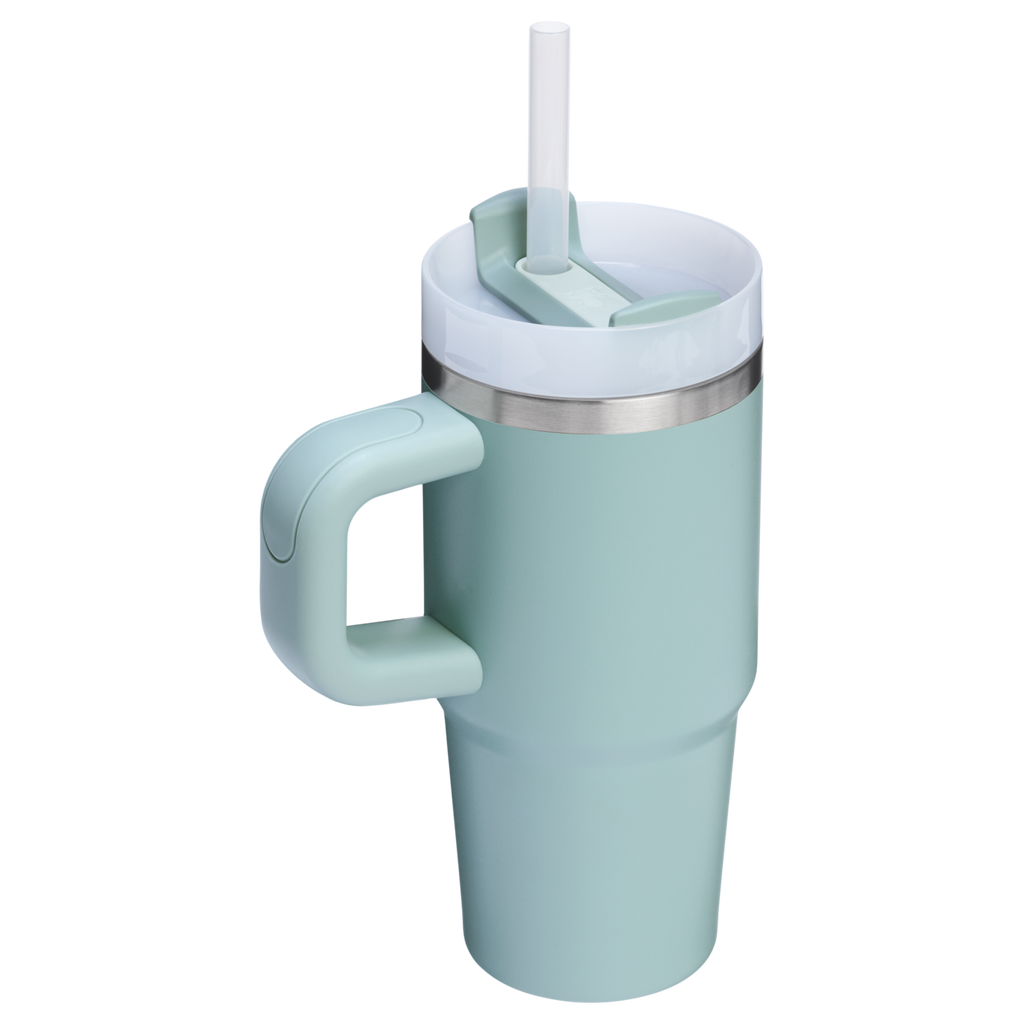 Splash-Resistant FlowState The Quencher H2.O Flowstate Tumbler | Stanley Create D291F - 40oz Large Capacity Car-Cup Friendly Quencher Detail