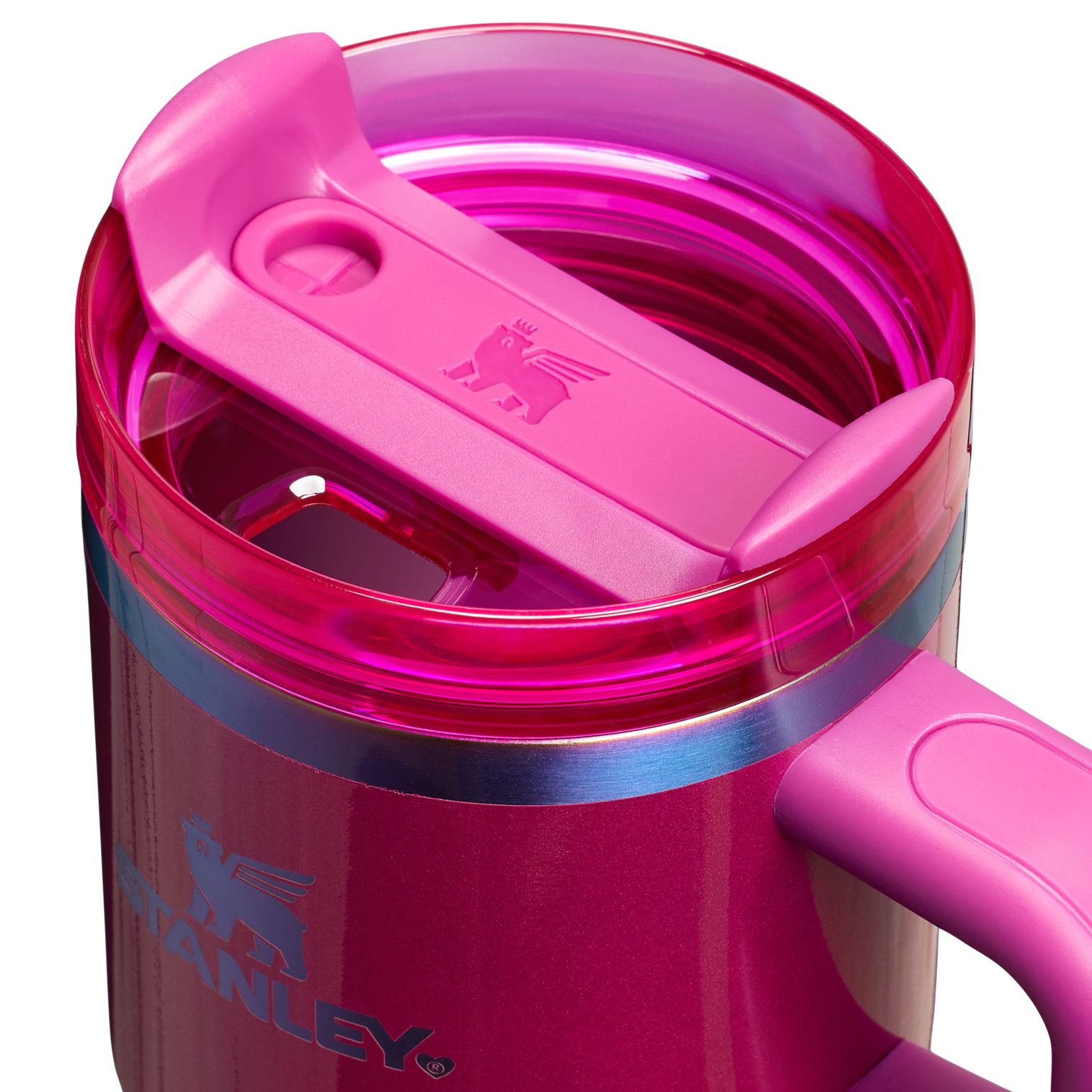 Car-Cup Friendly The Quencher H2.O Flowstate Tumbler | Stanley Create D274S - 40oz Large Capacity Car-Cup Friendly Quencher Detail