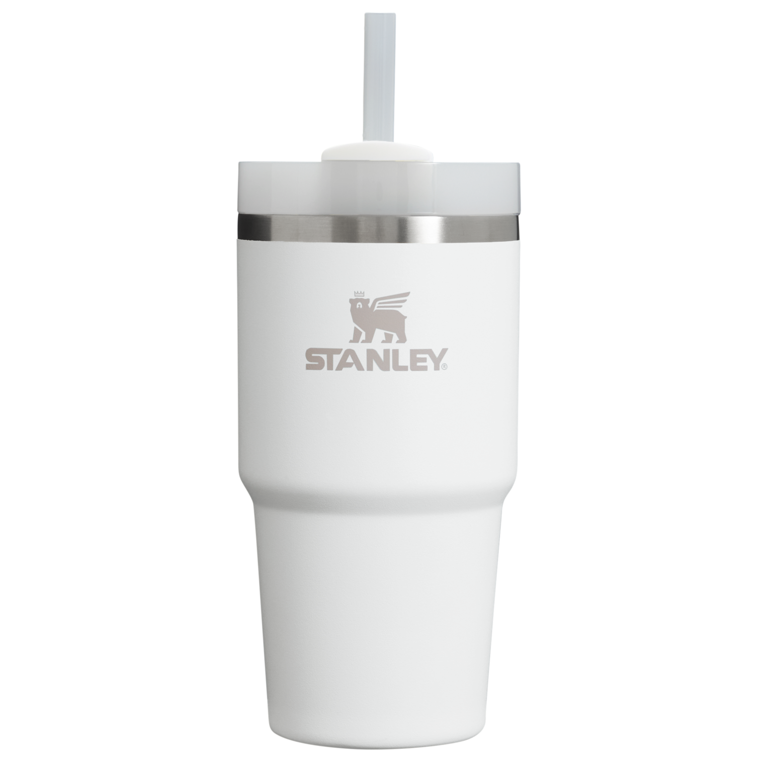 Large Capacity The Quencher H2.0 Flowstate Tumbler D030T - Premium Stainless Steel Straw Cup for All-Day Hydration - Frost