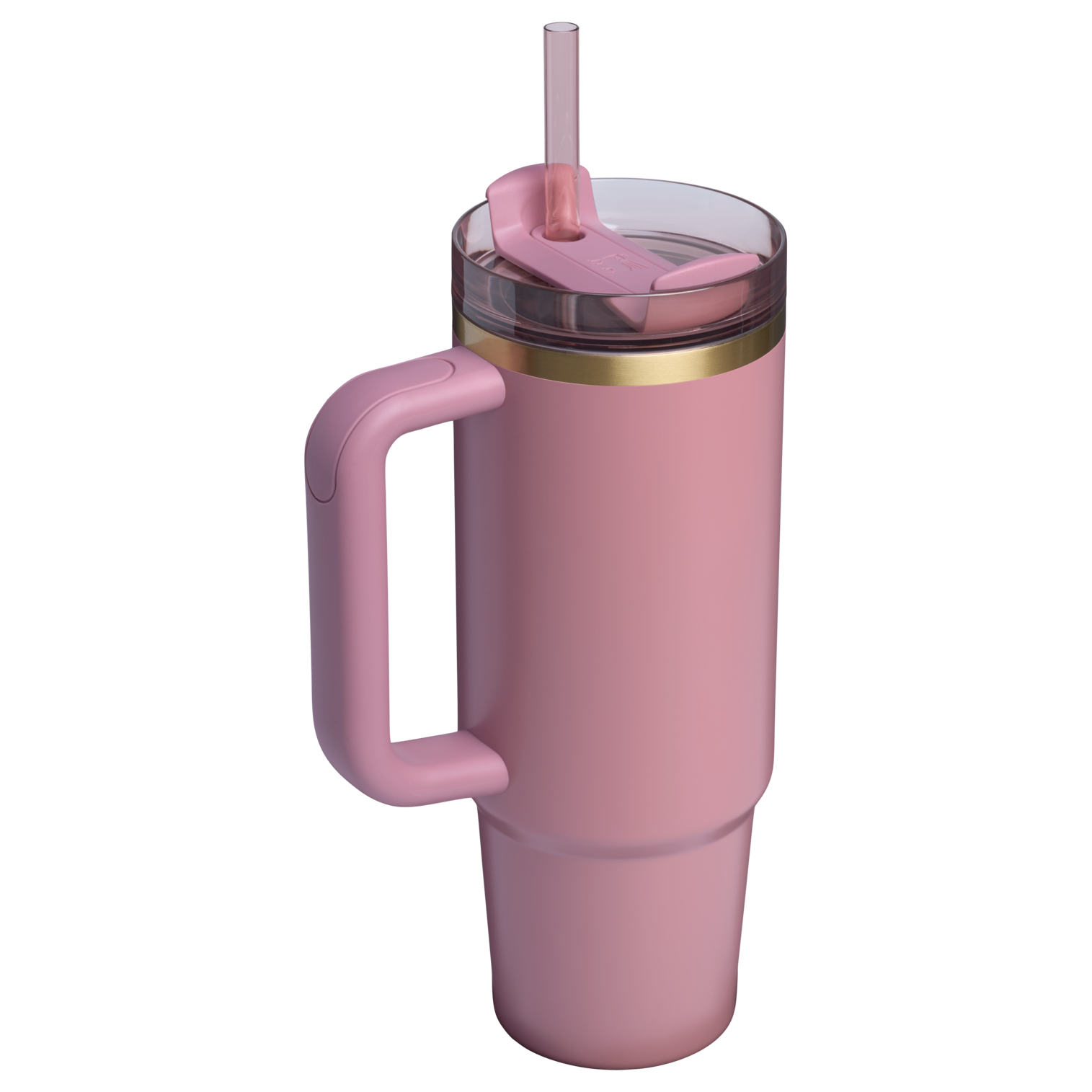 Double-Wall Vacuum The Quencher H2.0 Flowstate Tumbler | Stanley Create D331C - FlowState 3-Position Lid Insulated Travel Mug Detail