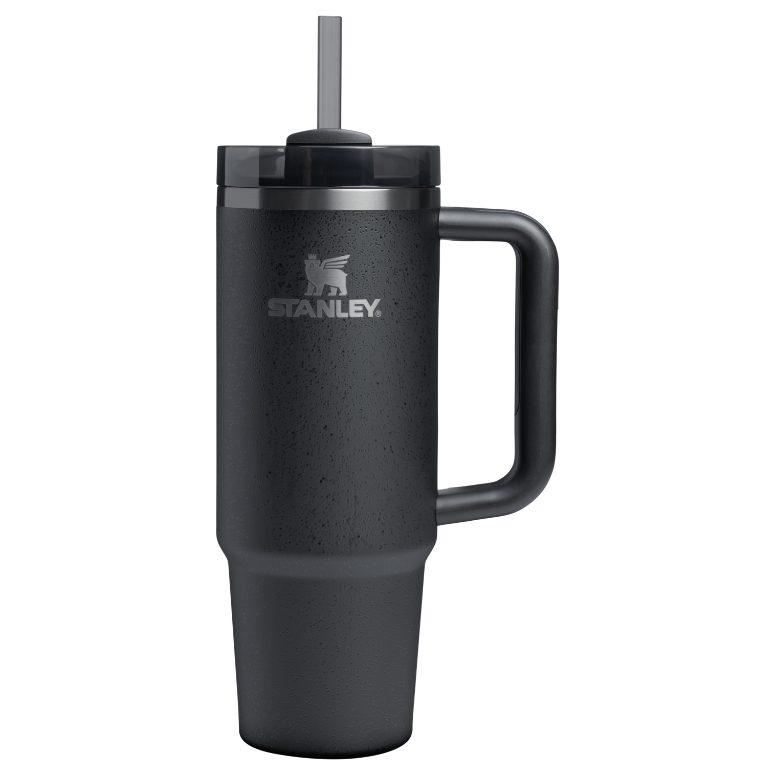 Double-Wall Vacuum The Quencher H2.0 Flowstate Tumbler | Stanley Create D331C - FlowState 3-Position Lid Insulated Travel Mug Detail