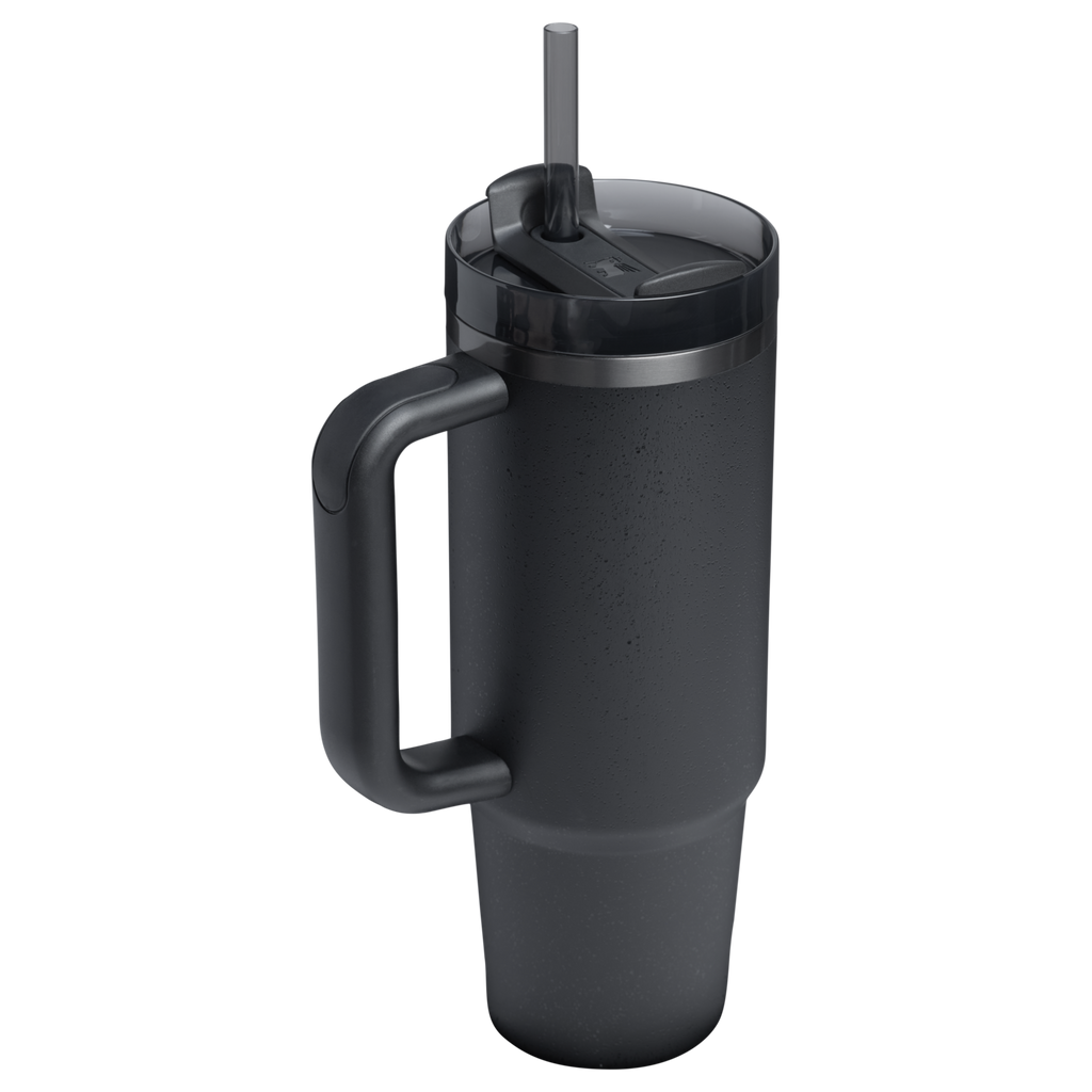 Car-Cup Friendly The Quencher H2.0 Flowstate Tumbler D051L - Premium Stainless Steel Straw Cup for All-Day Hydration Detail