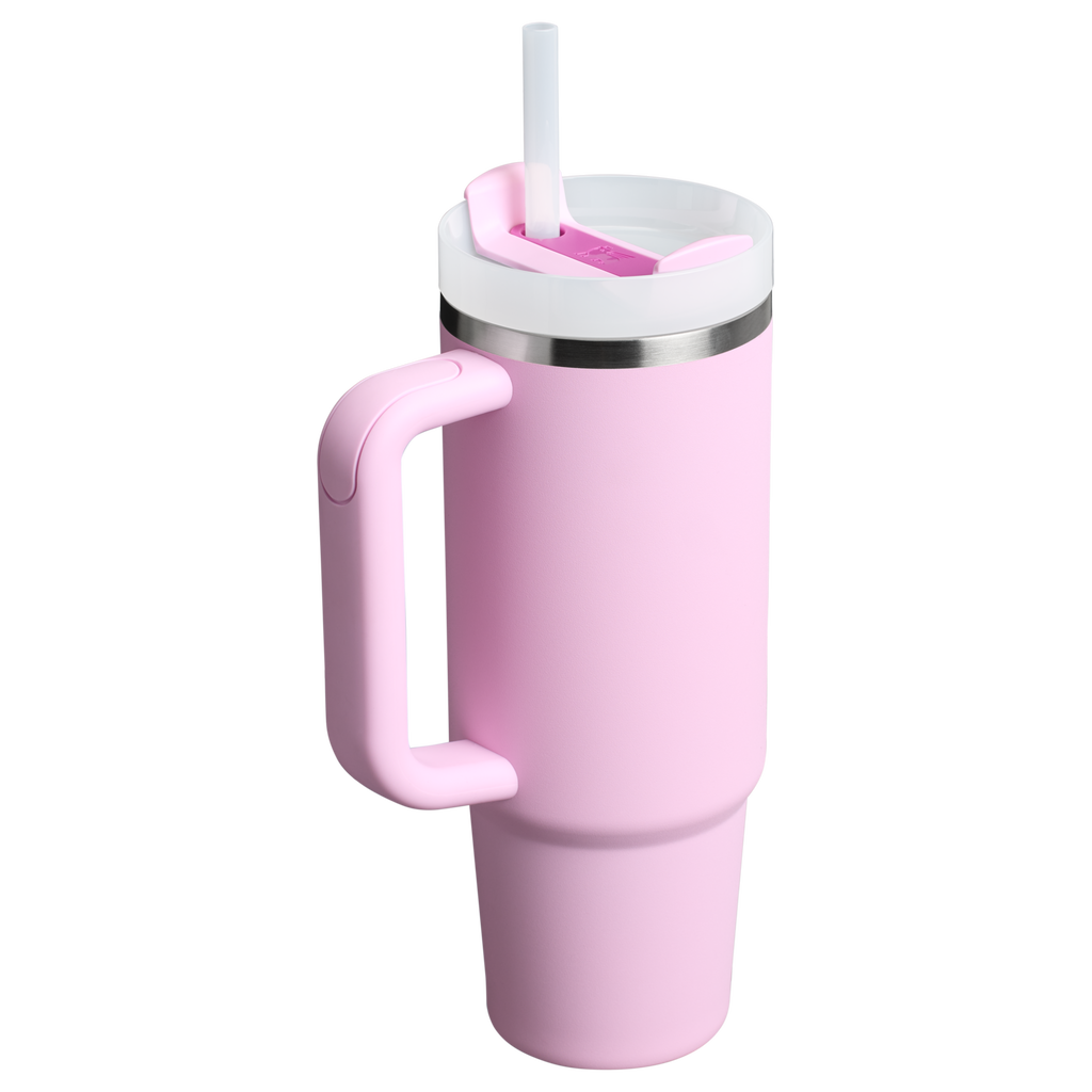 Double-Wall Vacuum The Quencher H2.0 Flowstate Tumbler | Stanley Create D331C - FlowState 3-Position Lid Insulated Travel Mug Detail