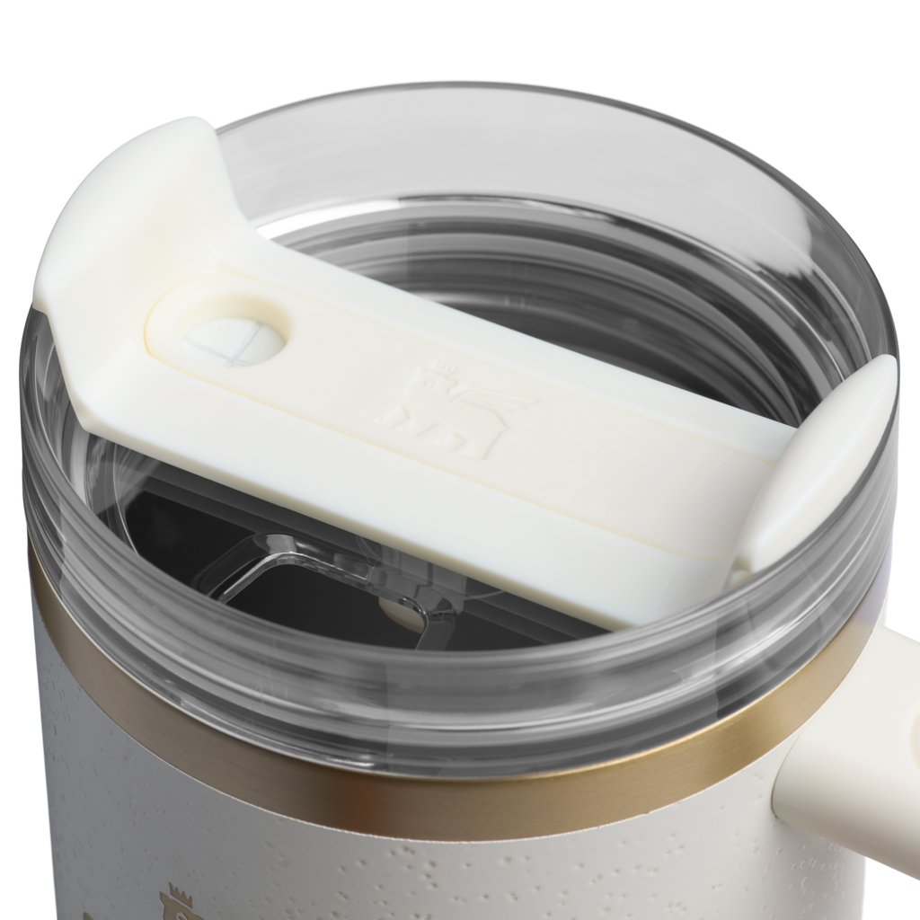 Car-Cup Friendly The Quencher H2.0 Flowstate Tumbler D051L - Premium Stainless Steel Straw Cup for All-Day Hydration Detail