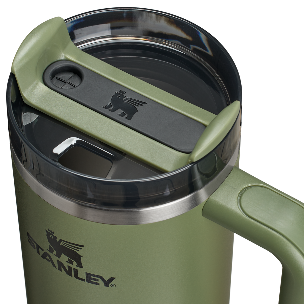 Car-Cup Friendly The Quencher H2.0 Flowstate Tumbler D051L - Premium Stainless Steel Straw Cup for All-Day Hydration Detail