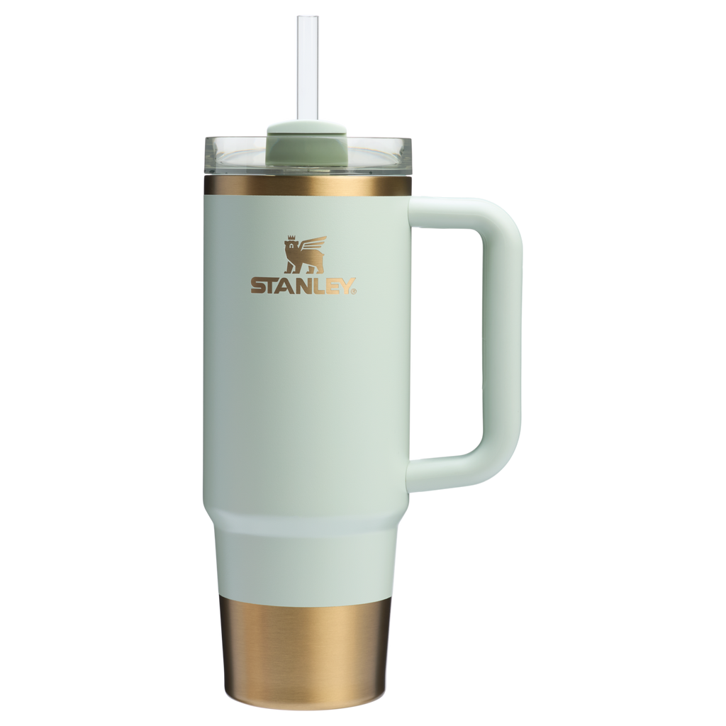 Double-Wall Vacuum The Quencher H2.0 Flowstate Tumbler | Stanley Create D331C - FlowState 3-Position Lid Insulated Travel Mug Detail