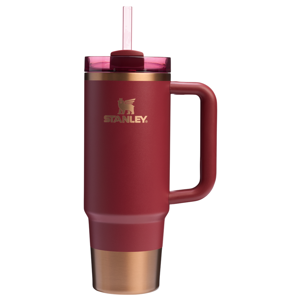 Car-Cup Friendly The Quencher H2.0 Flowstate Tumbler D051L - Premium Stainless Steel Straw Cup for All-Day Hydration Detail