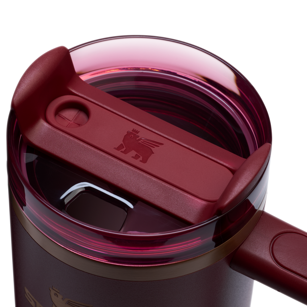 Car-Cup Friendly The Quencher H2.0 Flowstate Tumbler D051L - Premium Stainless Steel Straw Cup for All-Day Hydration Detail