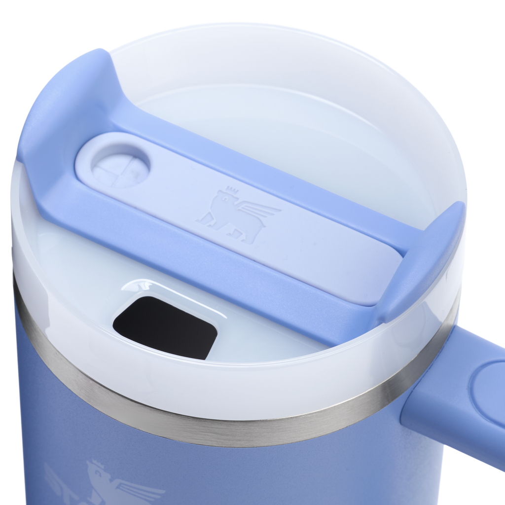 Double-Wall Vacuum The Quencher H2.0 Flowstate Tumbler | Stanley Create D331C - FlowState 3-Position Lid Insulated Travel Mug Detail
