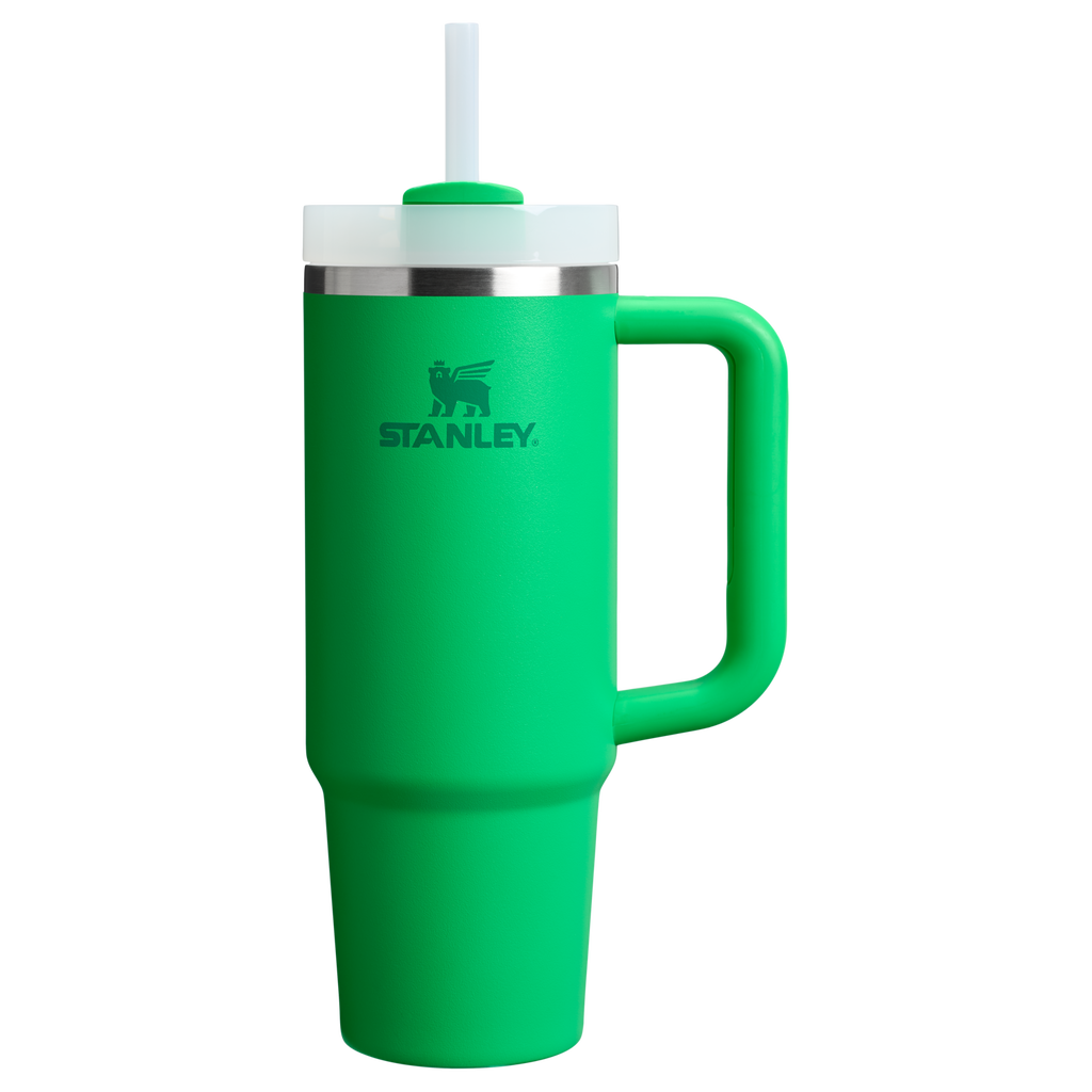 Double-Wall Vacuum The Quencher H2.0 Flowstate Tumbler | Stanley Create D331C - FlowState 3-Position Lid Insulated Travel Mug - Meadow