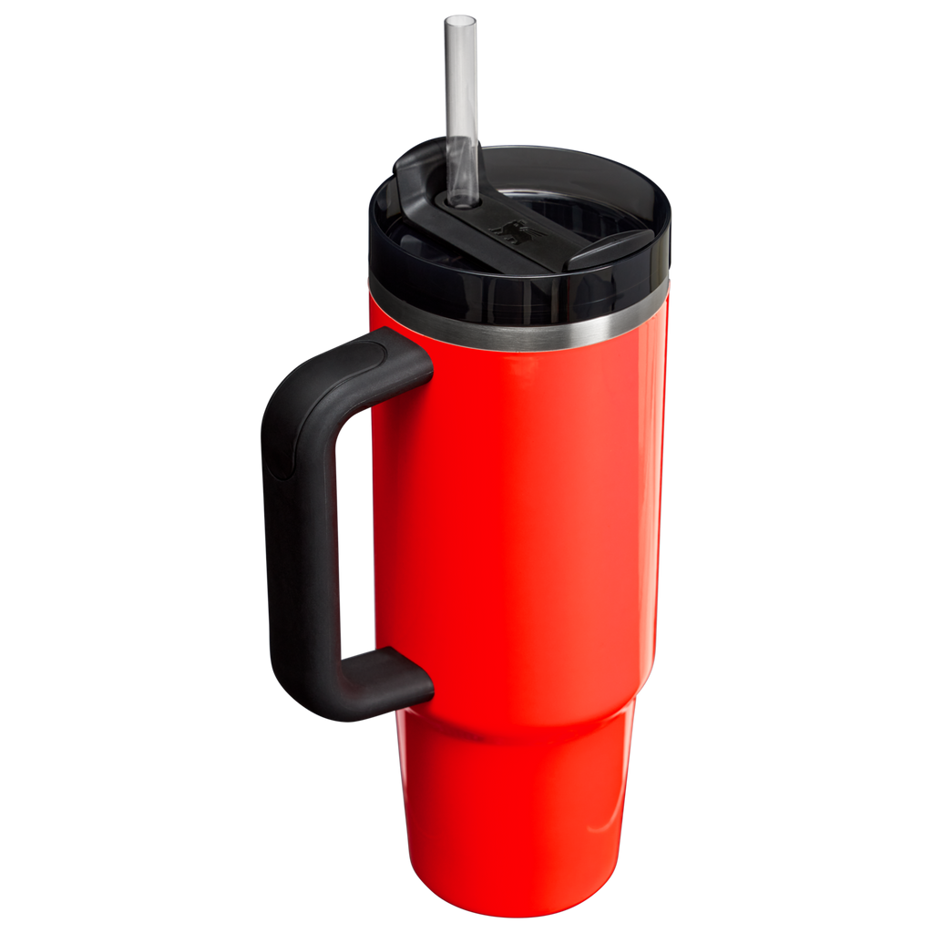 Car-Cup Friendly The Quencher H2.0 Flowstate Tumbler D051L - Premium Stainless Steel Straw Cup for All-Day Hydration Detail