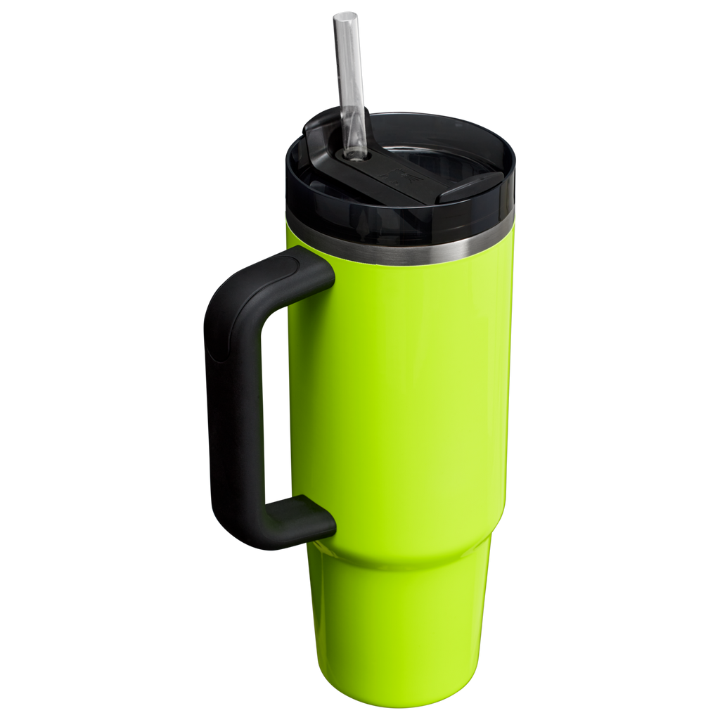 Car-Cup Friendly The Quencher H2.0 Flowstate Tumbler D051L - Premium Stainless Steel Straw Cup for All-Day Hydration Detail