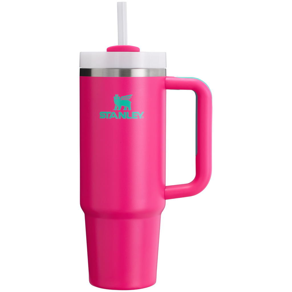 Double-Wall Vacuum The Quencher H2.0 Flowstate Tumbler | Stanley Create D331C - FlowState 3-Position Lid Insulated Travel Mug Detail