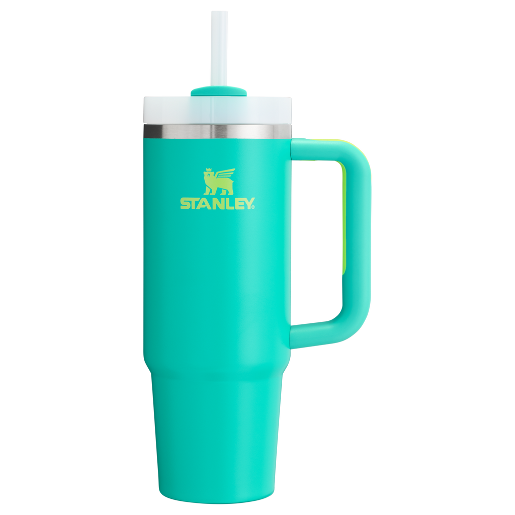 Double-Wall Vacuum The Quencher H2.0 Flowstate Tumbler | Stanley Create D331C - FlowState 3-Position Lid Insulated Travel Mug Detail