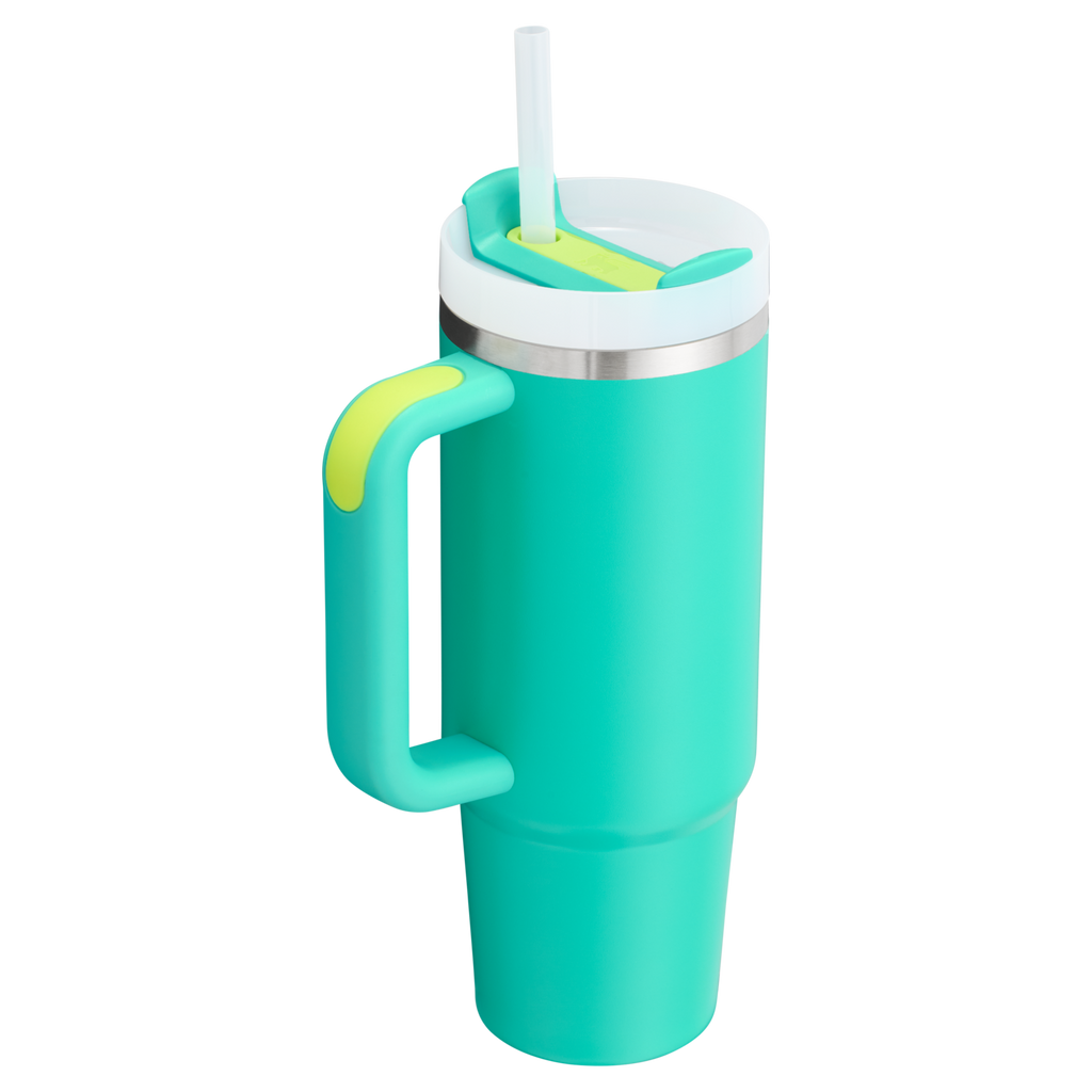 Car-Cup Friendly The Quencher H2.0 Flowstate Tumbler D051L - Premium Stainless Steel Straw Cup for All-Day Hydration Detail