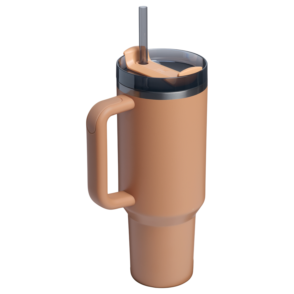 Insulated Travel The Quencher H2.0 Flowstate Tumbler D050X - 40oz Large Capacity Car-Cup Friendly Quencher Detail