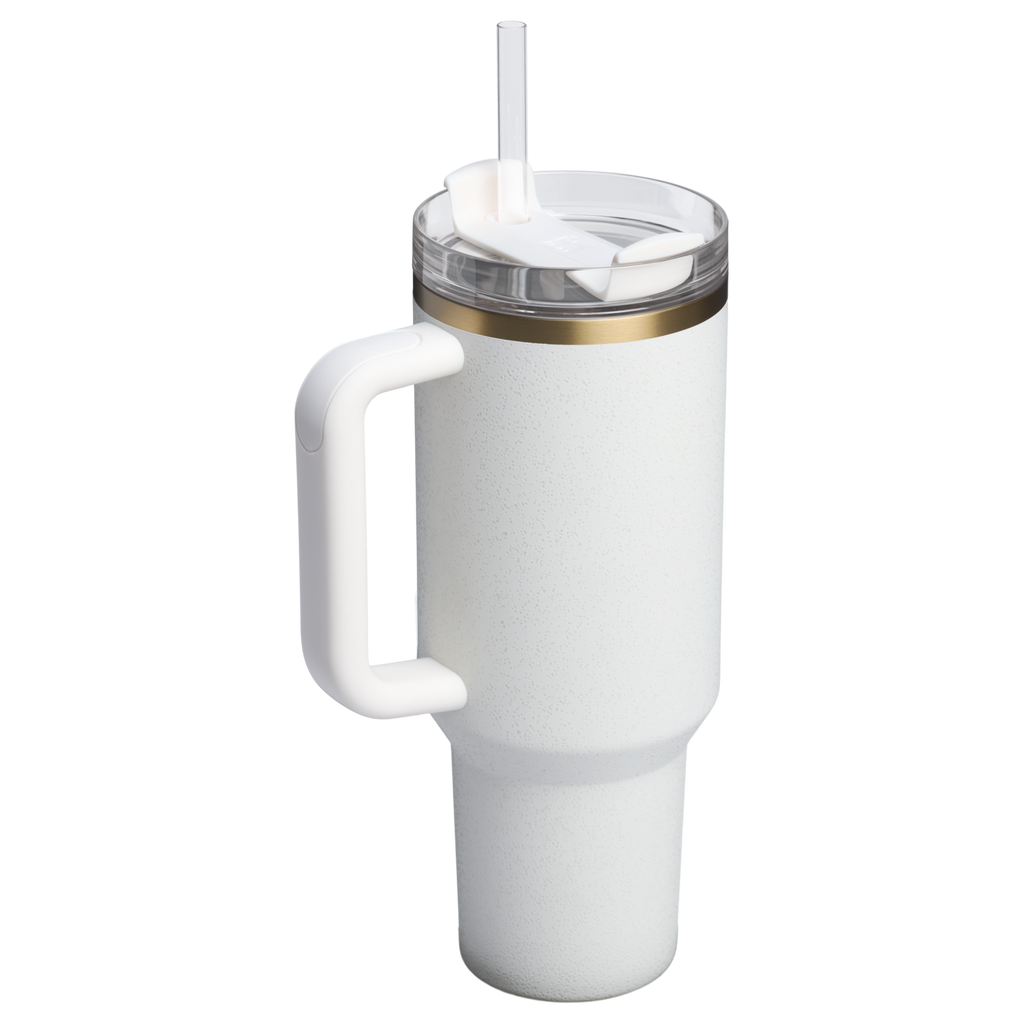 Car-Cup Friendly The Quencher H2.0 Flowstate Tumbler D051L - Premium Stainless Steel Straw Cup for All-Day Hydration Detail