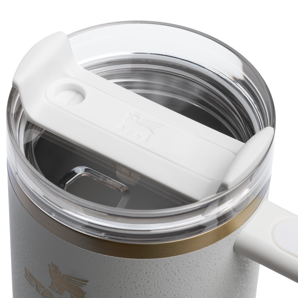 Double-Wall Vacuum The Quencher H2.0 Flowstate Tumbler  | Stanley Create D332L - 40oz Large Capacity Car-Cup Friendly Quencher Detail