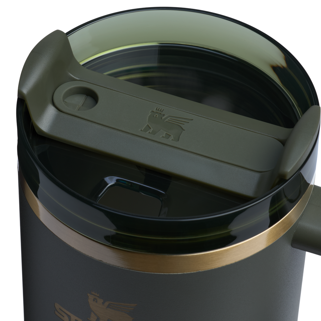 Double-Wall Vacuum The Quencher H2.0 Flowstate Tumbler  | Stanley Create D332L - 40oz Large Capacity Car-Cup Friendly Quencher Detail