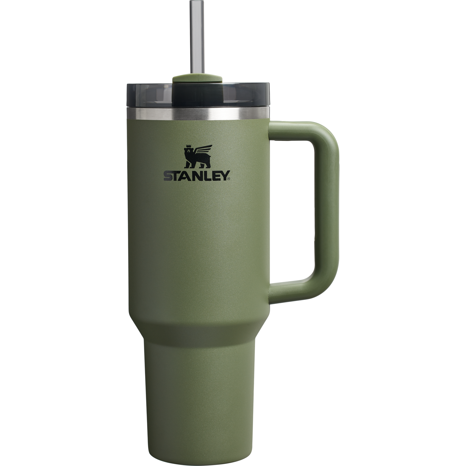 Insulated Travel The Quencher H2.0 Flowstate Tumbler D050X - 40oz Large Capacity Car-Cup Friendly Quencher - Dried Pine
