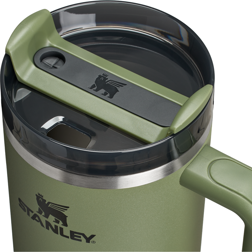 Double-Wall Vacuum The Quencher H2.0 Flowstate Tumbler  | Stanley Create D332L - 40oz Large Capacity Car-Cup Friendly Quencher Detail