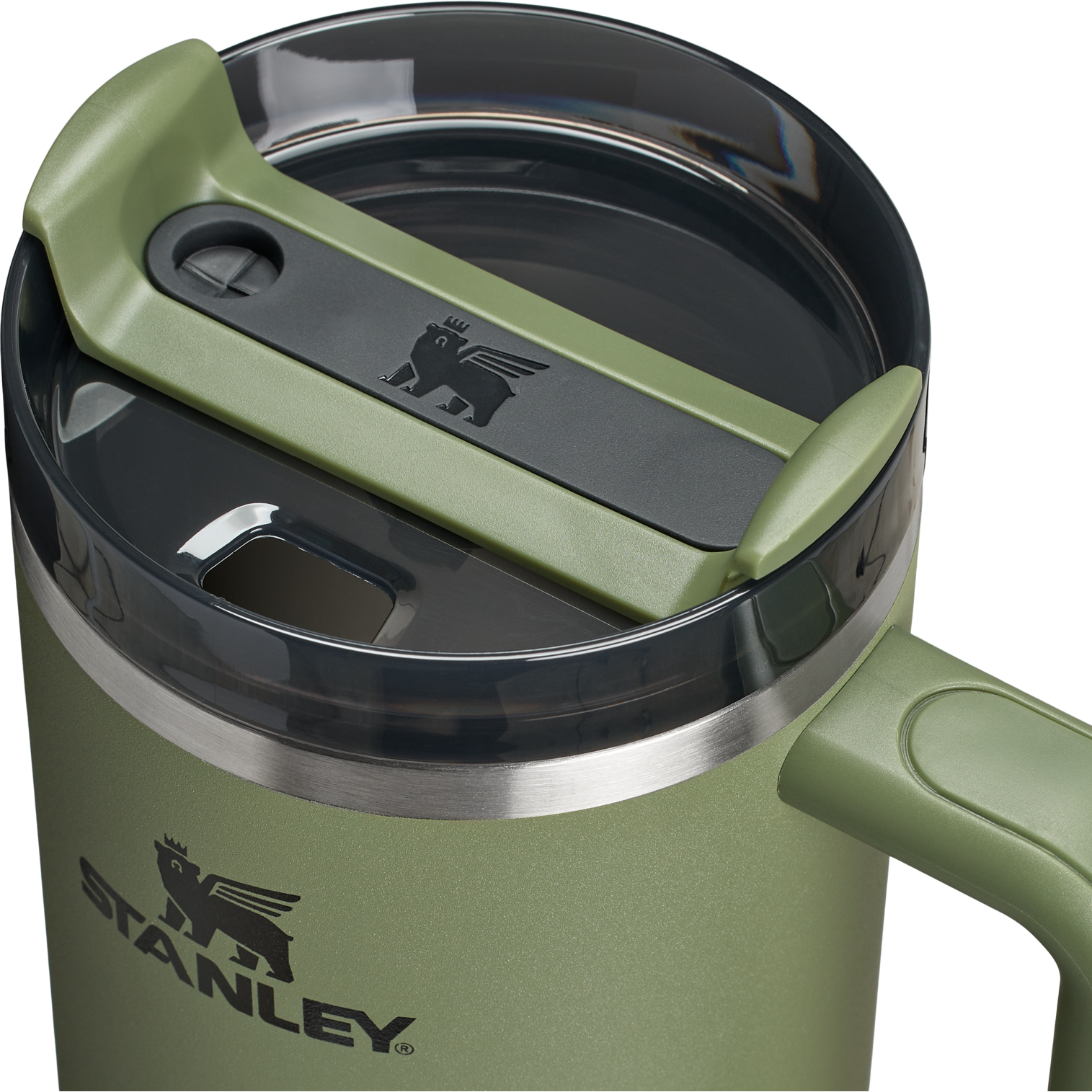 Insulated Travel The Quencher H2.0 Flowstate Tumbler D050X - 40oz Large Capacity Car-Cup Friendly Quencher Detail