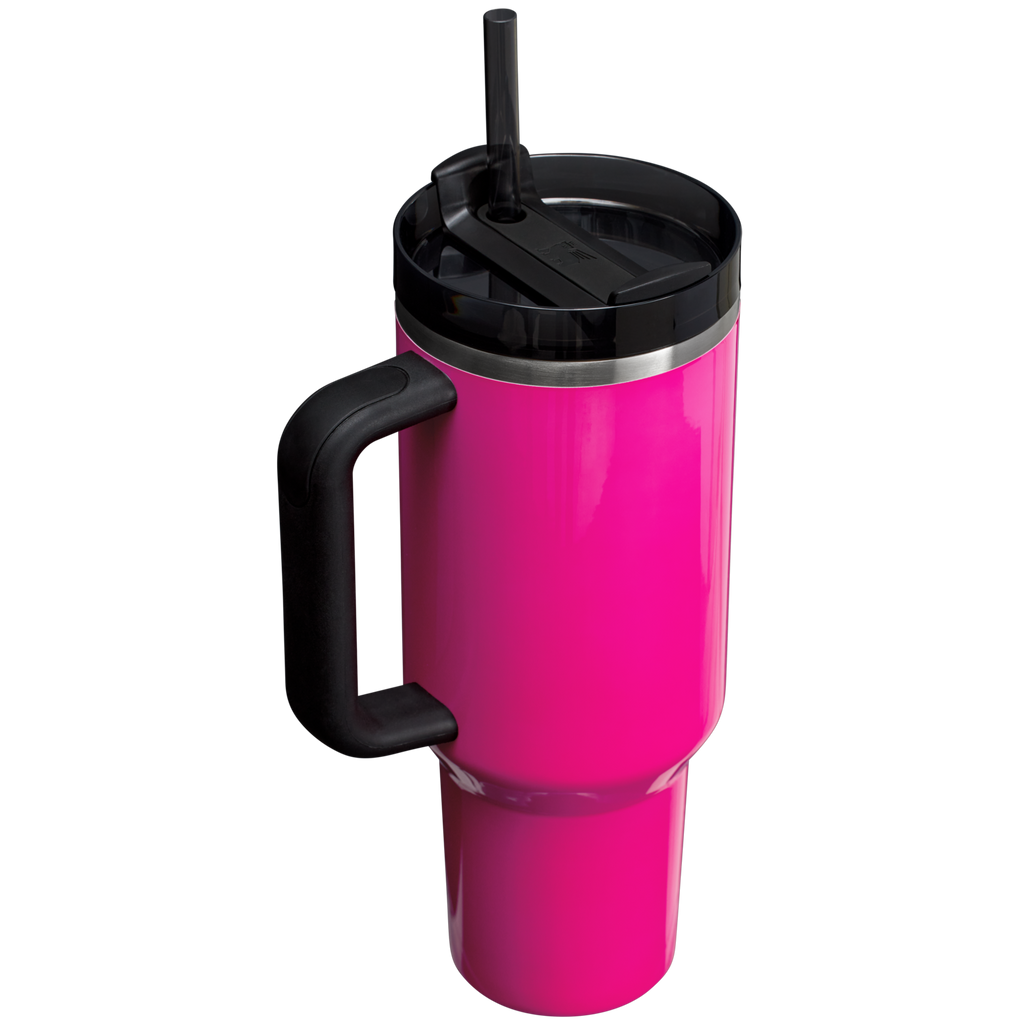 Double-Wall Vacuum The Quencher H2.0 Flowstate Tumbler  | Stanley Create D332L - 40oz Large Capacity Car-Cup Friendly Quencher Detail