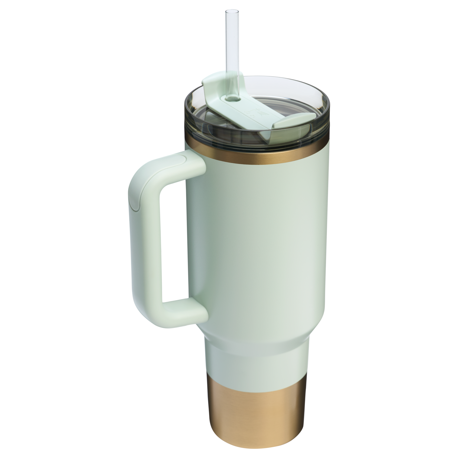 Double-Wall Vacuum The Quencher H2.0 Flowstate Tumbler  | Stanley Create D332L - 40oz Large Capacity Car-Cup Friendly Quencher Detail