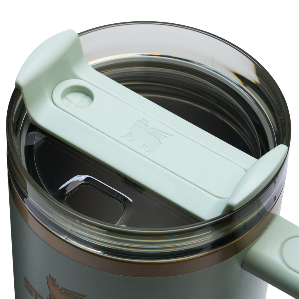 Double-Wall Vacuum The Quencher H2.0 Flowstate Tumbler  | Stanley Create D332L - 40oz Large Capacity Car-Cup Friendly Quencher Detail
