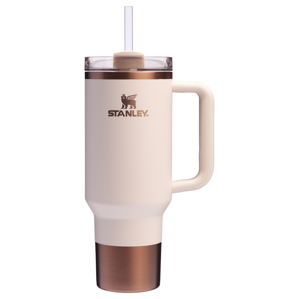 Double-Wall Vacuum The Quencher H2.0 Flowstate Tumbler  | Stanley Create D332L - 40oz Large Capacity Car-Cup Friendly Quencher Detail