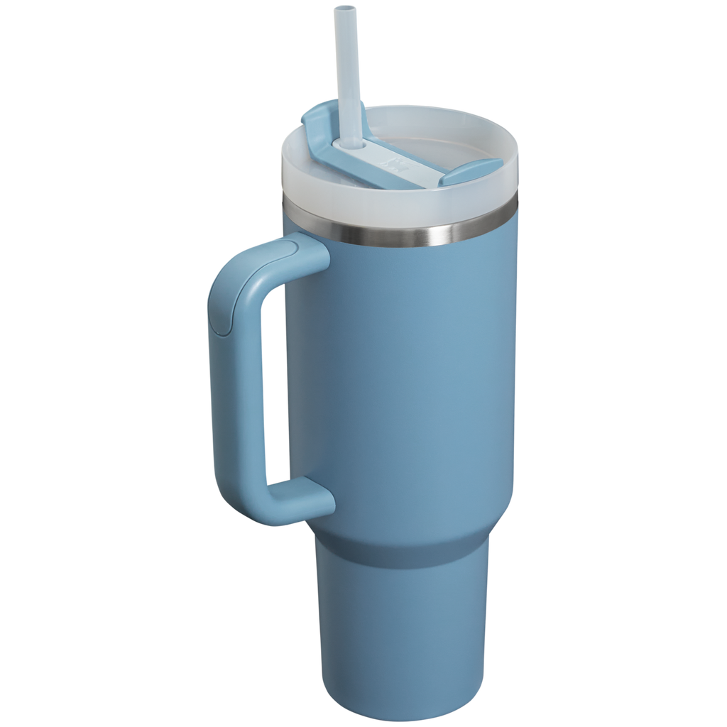Double-Wall Vacuum The Quencher H2.0 Flowstate Tumbler  | Stanley Create D332L - 40oz Large Capacity Car-Cup Friendly Quencher Detail