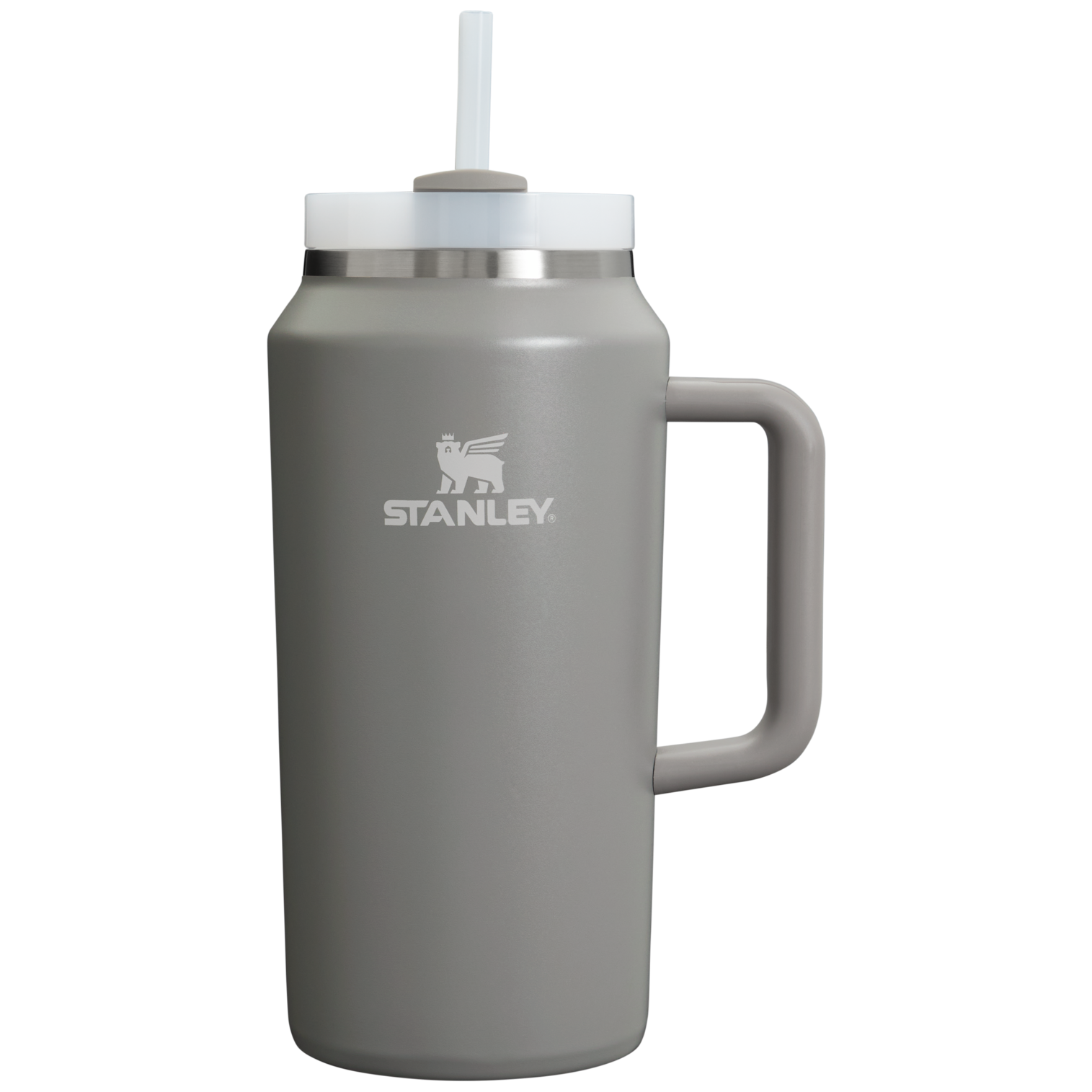 Double-Wall Vacuum The Quencher H2.0 Flowstate Tumbler D365U - 40oz Large Capacity Car-Cup Friendly Quencher - Stone