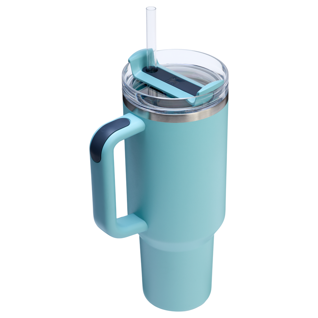 Double-Wall Vacuum The Quencher H2.0 Flowstate Tumbler  | Stanley Create D332L - 40oz Large Capacity Car-Cup Friendly Quencher Detail