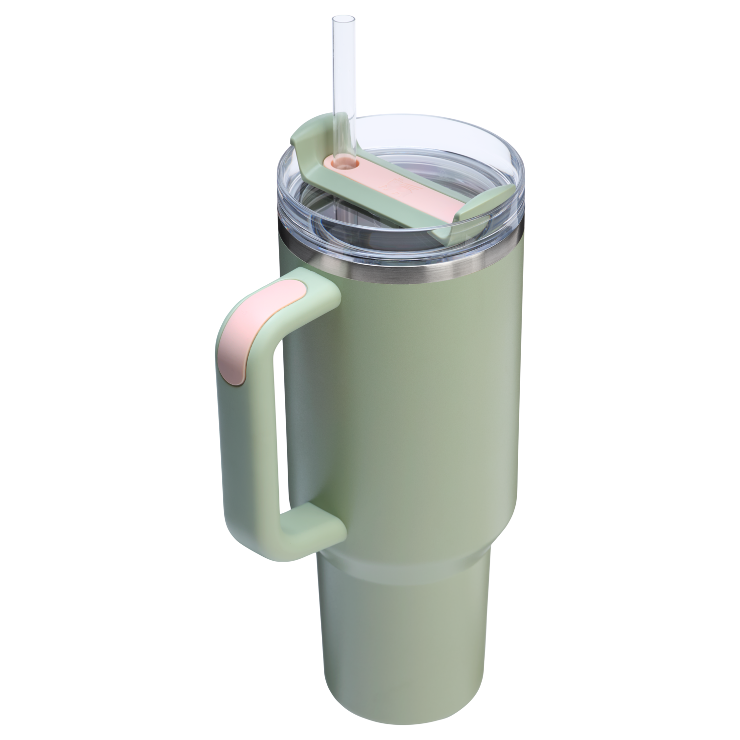 Double-Wall Vacuum The Quencher H2.0 Flowstate Tumbler  | Stanley Create D332L - 40oz Large Capacity Car-Cup Friendly Quencher Detail