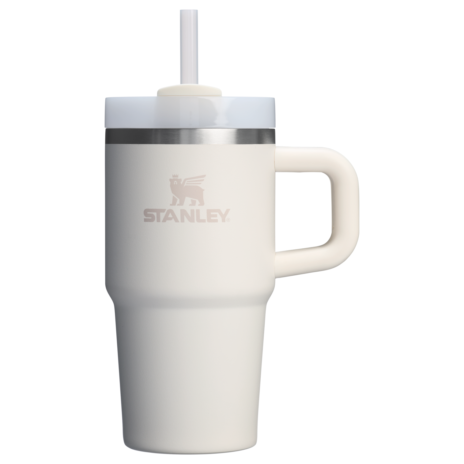 Car-Cup Friendly The Quencher H2.O Flowstate Tumbler | Stanley Create D274S - 40oz Large Capacity Car-Cup Friendly Quencher - Cream 2.0