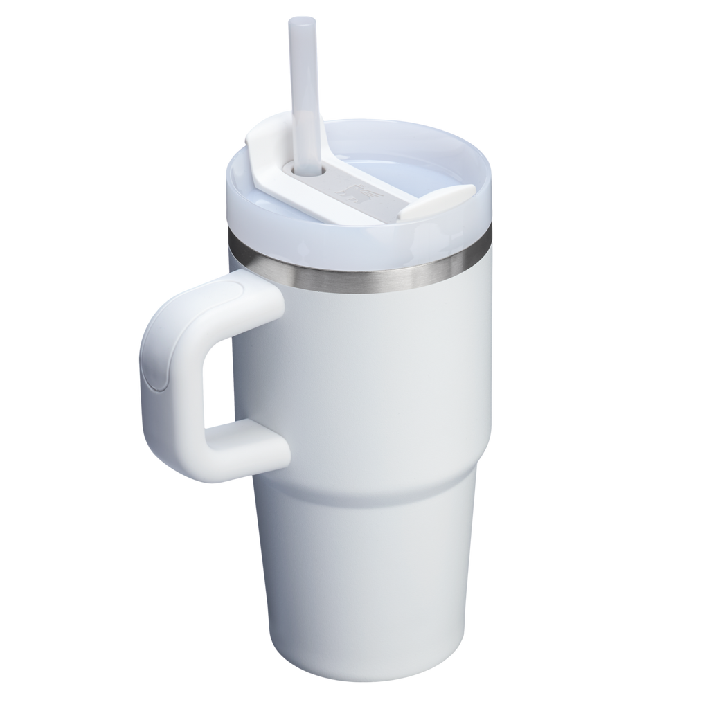 Car-Cup Friendly The Quencher H2.O Flowstate Tumbler D069R - Double-Wall Vacuum Insulated Travel Tumbler with Straw Detail