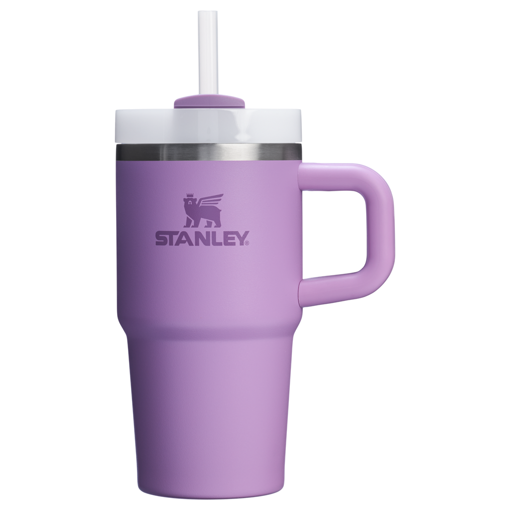 Car-Cup Friendly The Quencher H2.O Flowstate Tumbler D069R - Double-Wall Vacuum Insulated Travel Tumbler with Straw Detail