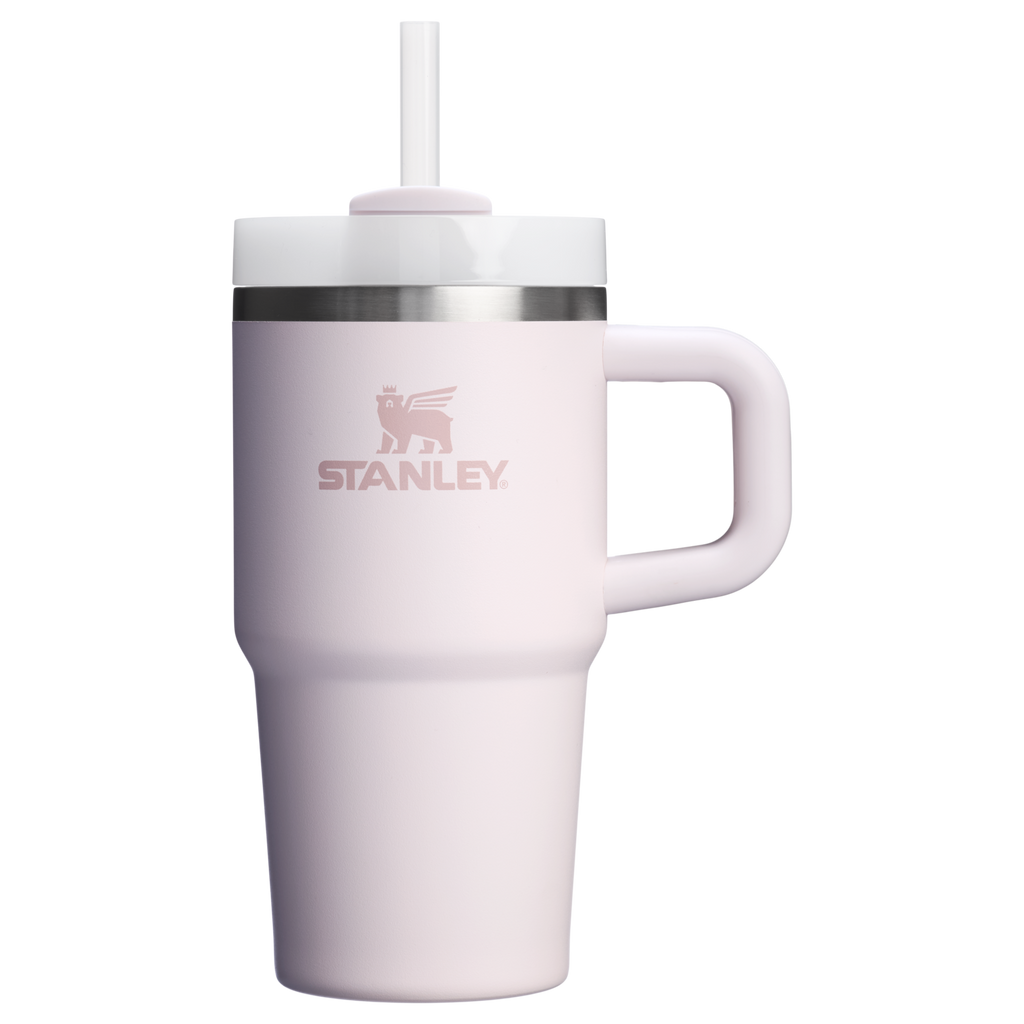 Car-Cup Friendly The Quencher H2.O Flowstate Tumbler D069R - Double-Wall Vacuum Insulated Travel Tumbler with Straw - Rose Quartz 2.0