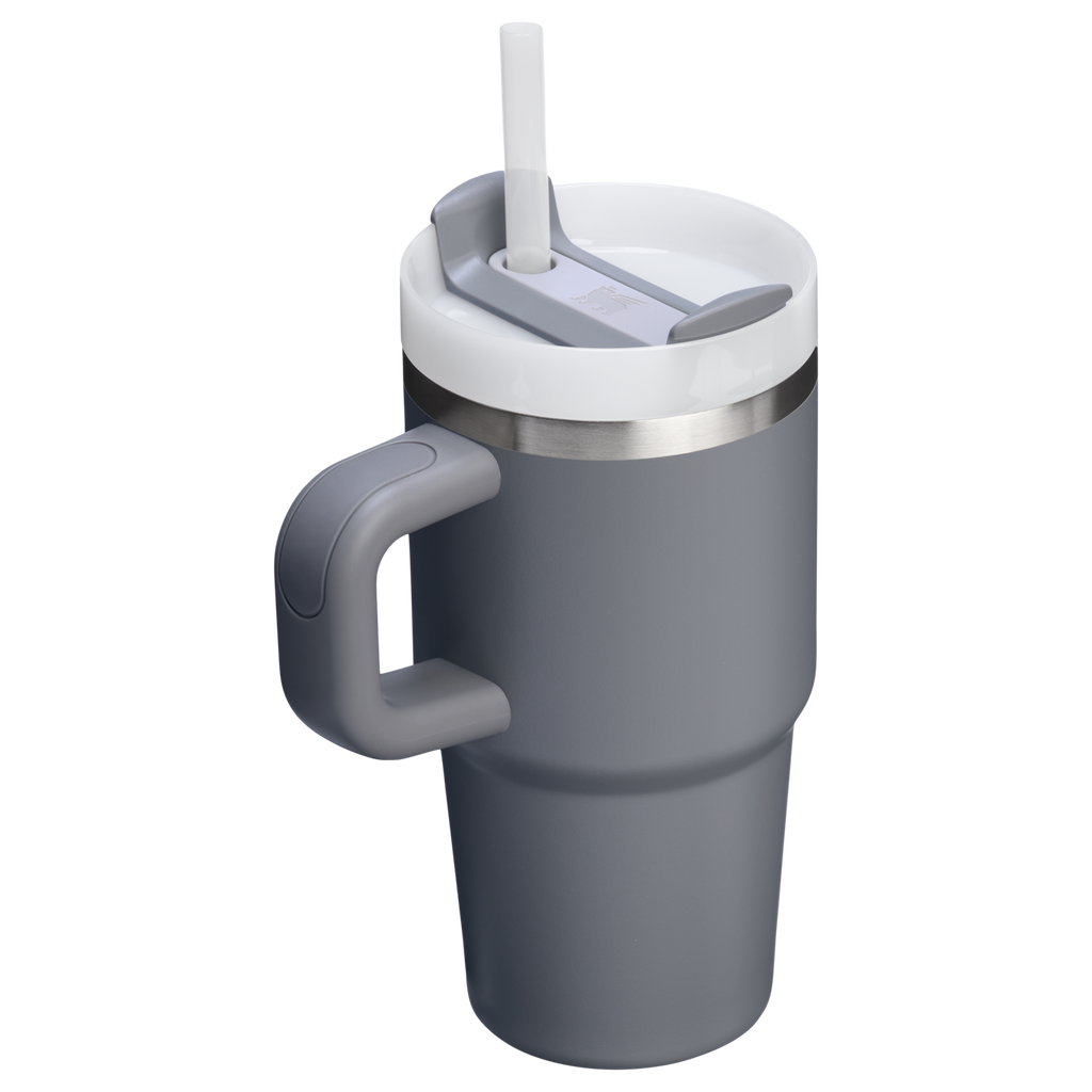 Car-Cup Friendly The Quencher H2.O Flowstate Tumbler D069R - Double-Wall Vacuum Insulated Travel Tumbler with Straw Detail