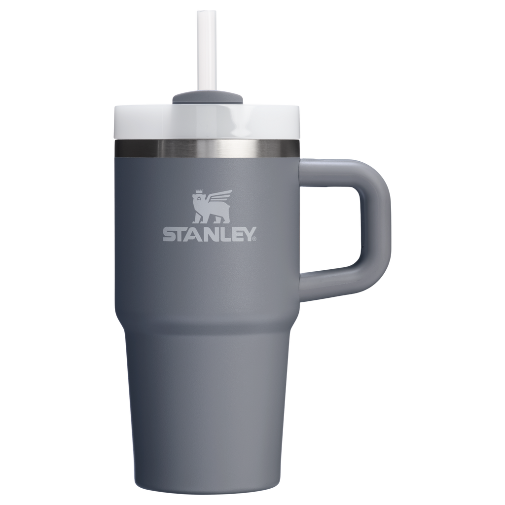 Car-Cup Friendly The Quencher H2.O Flowstate Tumbler D069R - Double-Wall Vacuum Insulated Travel Tumbler with Straw Detail