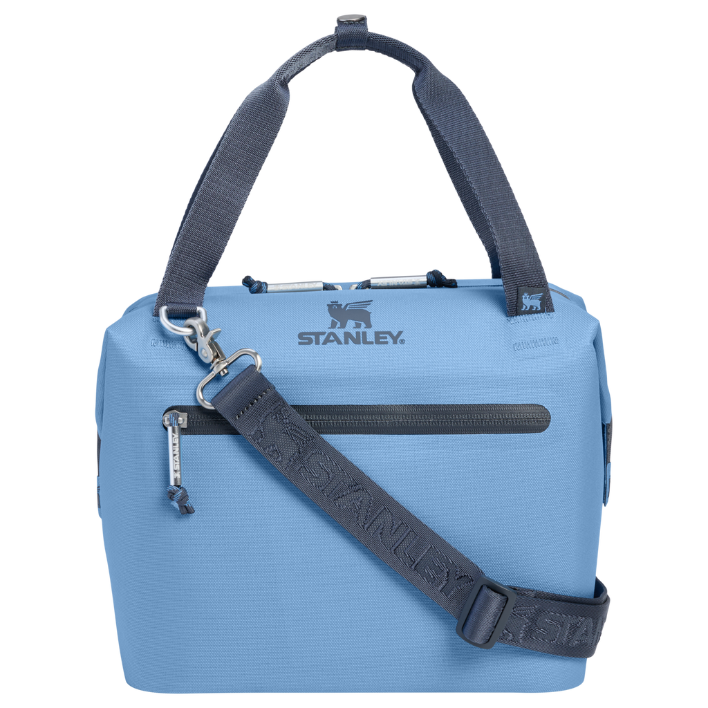 Leak-Proof Insulated The All Day Julienne Mini Cooler D052R - Compact All-Weather Soft-Sided Cooler Backpack - Blue Sky
