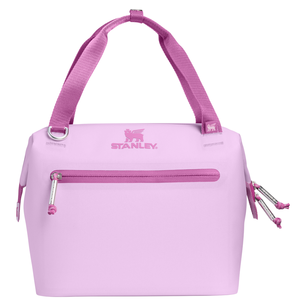 Leak-Proof Insulated The All Day Julienne Mini Cooler D052R - Compact All-Weather Soft-Sided Cooler Backpack - Soft Orchid